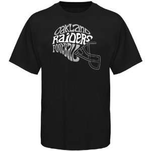    NFL Oakland Raiders Youth Skewed T Shirt   Black