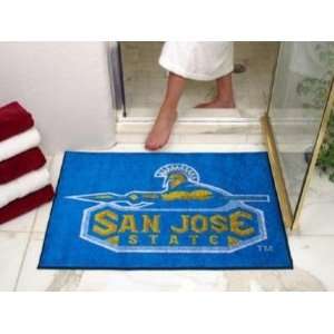  San Jose State SJSU Spartans All Star Welcome/Bath Mat Rug 