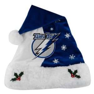    Tampa Bay Lightning 2011 Team Logo Santa Hat
