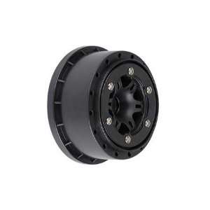  Sixer 2.2/3.0 SS/Black Bead Loc Fr Wheels (2)SLH Toys 
