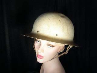 HARD HAT CHIC~~60s Office of Civil Defense steel helmet~O.C.D.~U.S 