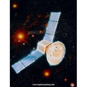  COBE Cosmic Background Explorer Satellite artwork Canvas 