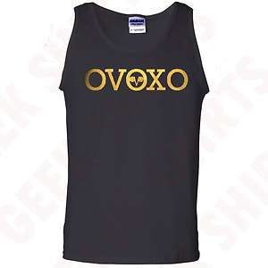 OVO Drake Octobers very own tank top shirt GOLD OVOXO logo YMCMB tee 