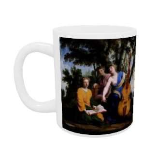   on canvas) by Eustache Le Sueur   Mug   Standard Size