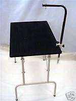 DOG GROOMING PORTABLE FOLDING TABLE, W/ POST AND CLAMP  