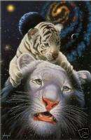 Schimmel s/n giclee, White Tiger Magic, signed by Siegfried and Roy