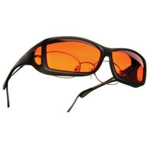  Cocoons Wide Line ML Sunglasses Black Orange Health 