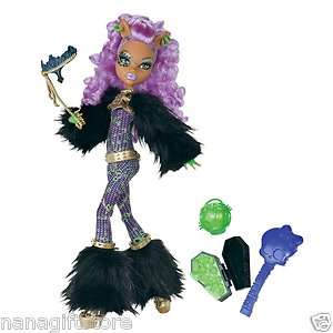   Halloween Monster High Doll Ghouls Rule Clawdeen Wolf Ready to Ship