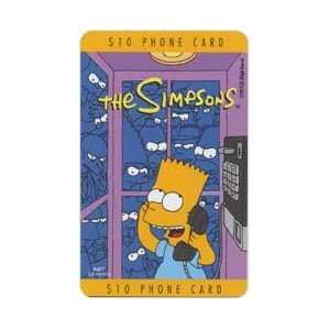  Collectible Phone Card $10. Simpsons TV Family Cards 
