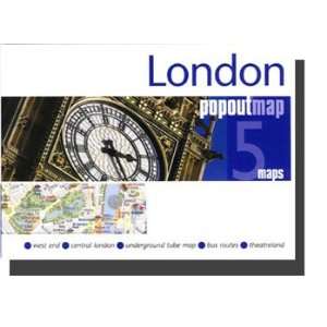  London, England PopOut Map