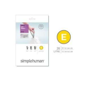 simplehuman liners   code E (480 pack) 