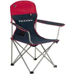  North Pole Houston Texans Deluxe Folding Arm Chair Sports 