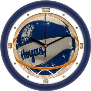   University Hoyas NCAA 12In Slam Dunk Wall Clock