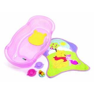 disney newborn to toddler bath tub pink winnie the pooh by summer 