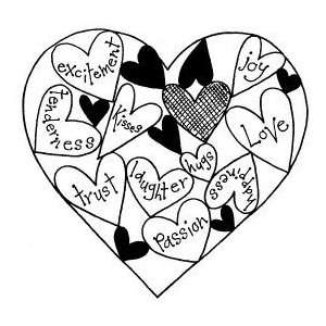  Matters of Heart   Rubber Stamps