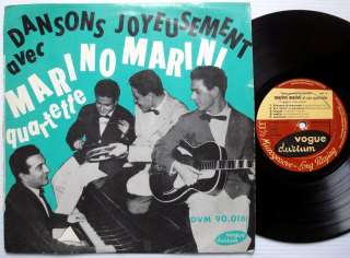 Dansons Joyeusement avec MARINO MARINI Vogue Durium 10 LP  