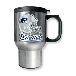  New England Patriots 16oz Stainless Steel Travel Mug 
