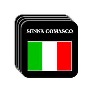  Italy   SENNA COMASCO Set of 4 Mini Mousepad Coasters 