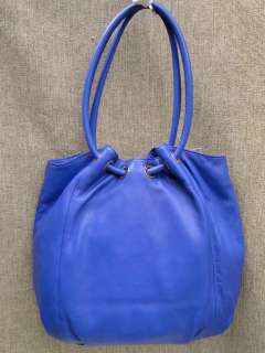 Michael Kors Cobalt Leather Ring Tote NWT  