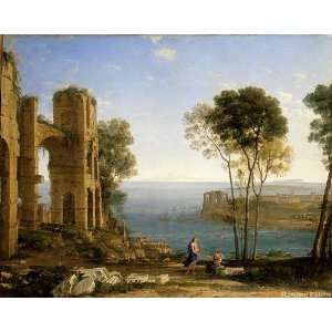    Coast View With Apollo And The Cumaean Siby