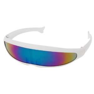  Como Children White Plastic Frame Uni Lens UV Protection 