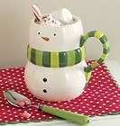 Snowman Coffee Mug Cup Set of 2 by Tag Lt