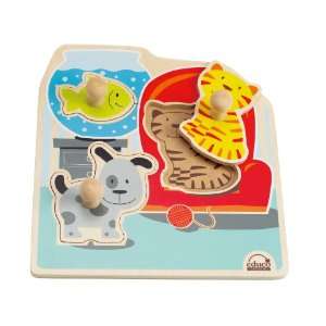  Friendly Pets Knob Puzzle Toys & Games