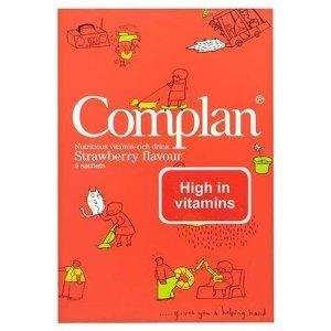  Complan Strawberry Flavour 4 x 57g Sachets Health 