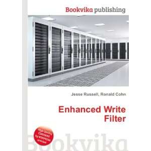  Enhanced Write Filter Ronald Cohn Jesse Russell Books