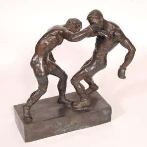  The Fight Boxing Sculpture