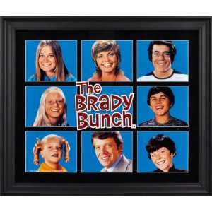  Brady Bunch Framed Photograph  Details Show Opening 