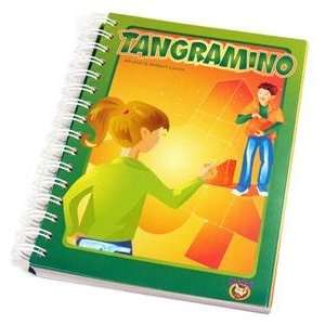  Brain Builder Series Tangramino [Book Only] Toys & Games