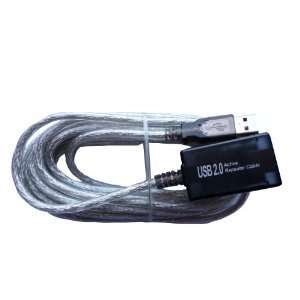  USB Repeater Cable, 16 feet active USB A extension cable 