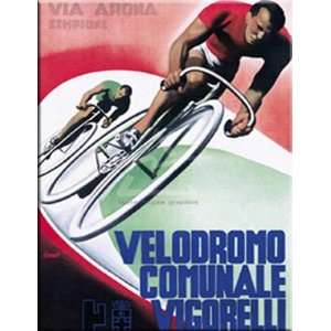   CANVAS Art 30x20 Velodromo Comunale Vigorelli, 1935