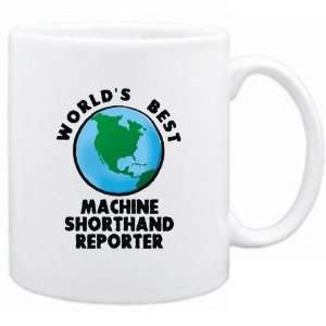 New  Worlds Best Machine Shorthand Reporter / Graphic  Mug 