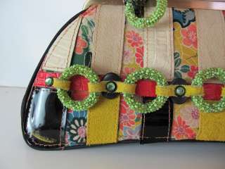Designer MARY FRANCES San Francisco Unique Whimsical Handmade Handbag 
