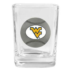  West Virginia Mountaineers NCAA Baseball Square Shot Glass 