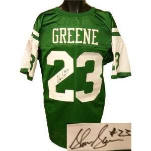  Shonn Greene signed New York Jets Green Prostyle Jersey 