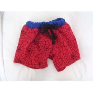  Spiderman Shorts for 15 Plush Toy ; Doll Clothing 