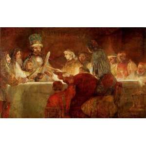  Oil Painting Conspiracy of the Bataves Rembrandt van 