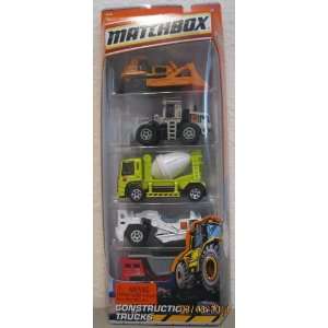  Matchbox Construction Trucks, No. 1 Toys & Games