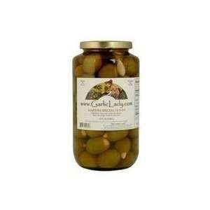 Garlic Lady Olives Stuffed Martini/almond (12x32 Oz)