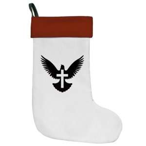  Christmas Stocking Dove with Cross for Peace Everything 