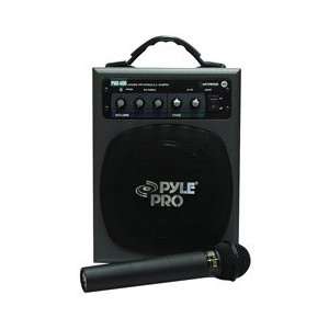  Pyle Battery Powered PA System with Wireless Mic Musical 