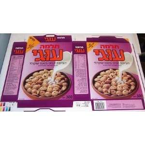  1992 Ralston Cookie Crisp Israel Cereal Box Flat cf38 