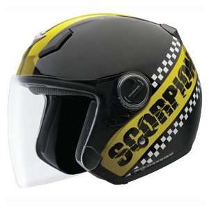  Scorpion EXO 200 TT Helmet   Small/Yellow Automotive