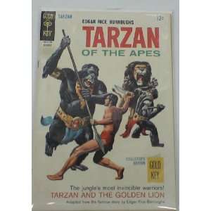   OF THE APES  TARZAN AND THE GOLDEN LION COMIC BOOK 