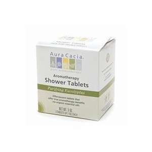  Purifying Eucalyptus Shower Tablets, 3 Packs, Aura Cacia 