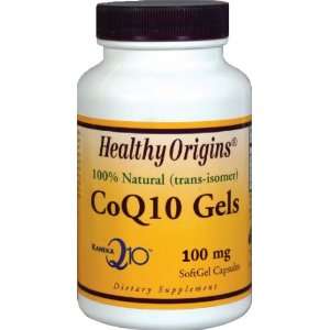 CoQ10 100 Mg 60 softgels ( Natural Trans Isomer ) By Healthy Origins