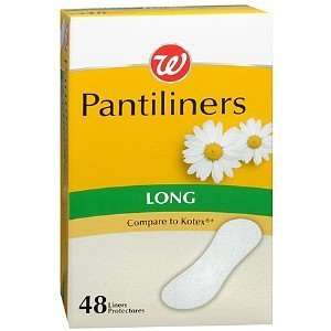   Pantiliners, Long 48 ea, 48 ea Health 